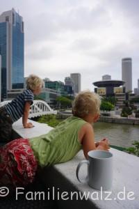 Eine Regenbogenfamilie unterwegs - In Singapur