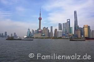 Shanghai - Willkommen in der Zukunft - Shanghais Skyline